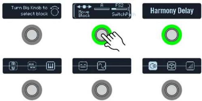 LINE 6 HX Effects - Ajouter un bloc dans la vue Signal Flow - 4