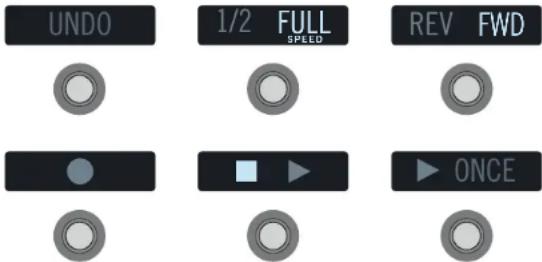LINE 6 HX Effects - En mode Stomp, appuyez sur le commutateur "6 Switch Looper". - 1