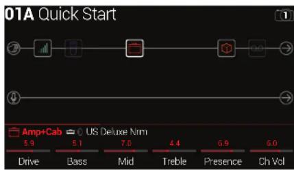 LINE 6 Helix Control - Selection de presets et de Setlists - 4