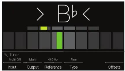 LINE 6 Helix Control - Accordeur (Tuner) - 1