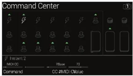 LINE 6 Helix Control - Assigner un message - 1