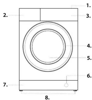 HOTPOINT NDB 10725 WA FR - Description du produit - 1