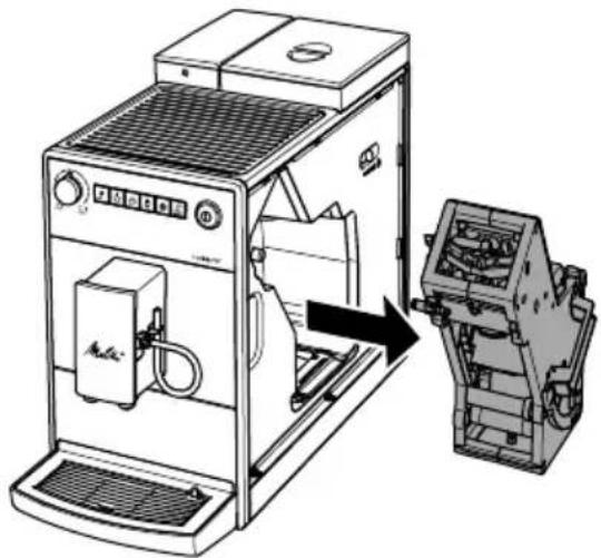 MELITTA Latticia OT - Brühgruppe reinigen - 1