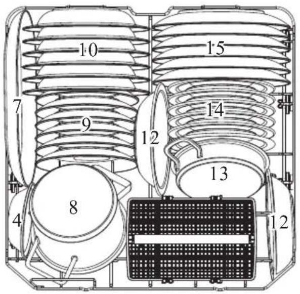 AYA ALVI1247FIX - Panier inférieur: - 1