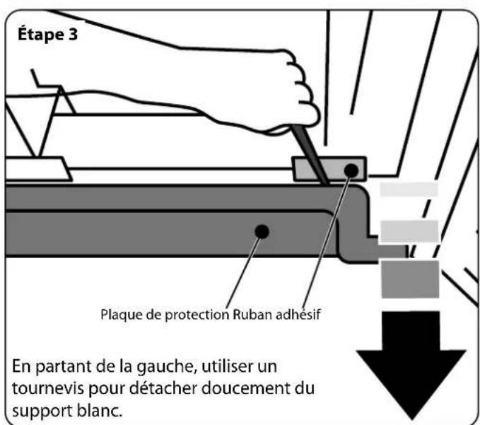 FALCON FSXS21 - Déposer de la plaque de protection - 3