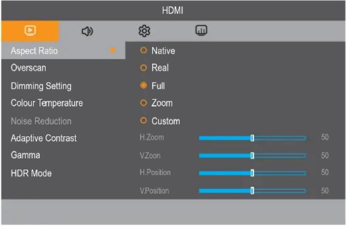 AG Neovo SMQ6501 - Utilisation du menu OSD - 3