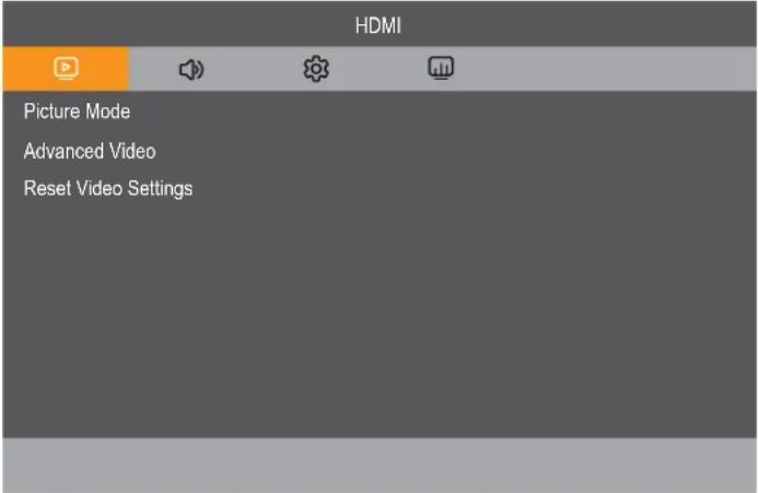 AG Neovo SMQ6501 - Utilisation du menu OSD - 1