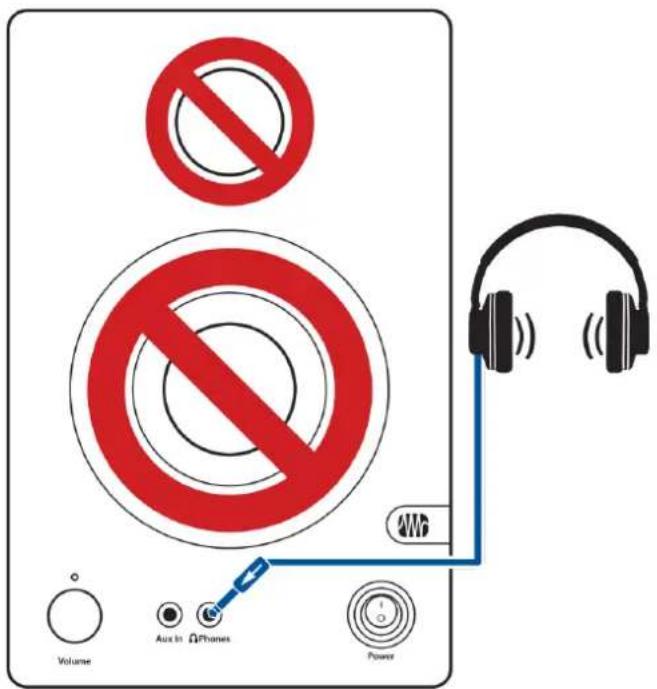 Volume Aux in Phones Power No No AMP