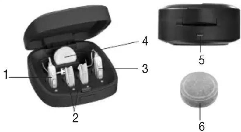 BEURER HA 85 - Boîte de rangement avec fonction de recharge - 1