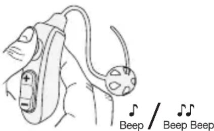 BEURER HA 80 - P2: Noise reduction mode (2x beep):: - 1