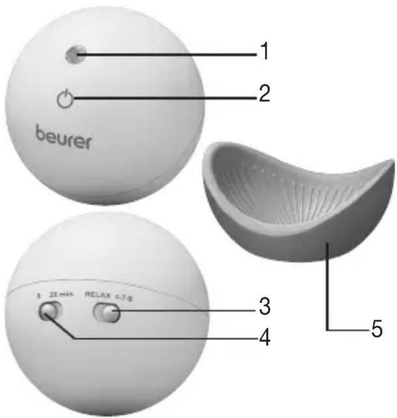BEURER SL 10 DreamLight - Descrizione dell'apparecchio - 1