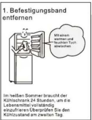 TCL RP318BSE0UK - Vorbereitungen vor der Verwendung - 1
