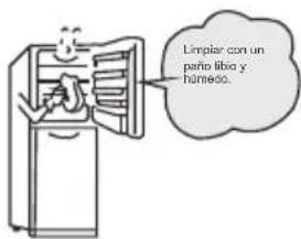TCL RF282BSF0UK - Preparaciones previas al uso del refrigerador - 1