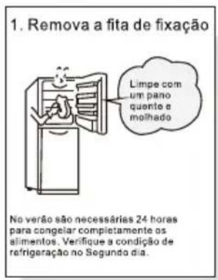 TCL RP503SSF0 - Preparações prévias à utilização - 1