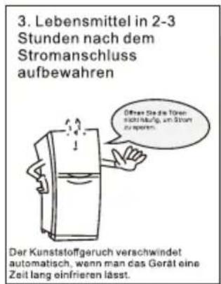 TCL RP503SSF0 - Vorbereitungen vor der Verwendung - 3