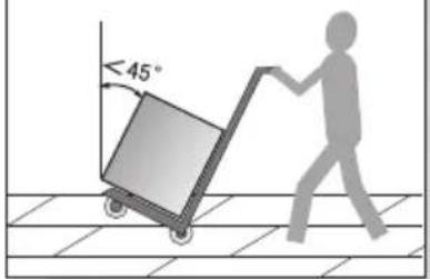 TCL RP631SSE0UK - Manuseio e posicionamento - 2