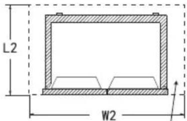 TCL RP631SSE0UK - Deze koelkast kan nicht worden gebruikt als inbouwapparaat. - 2