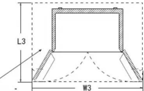 TCL RP631SSE0UK - Deze koelkast kan nicht worden gebruikt als inbouwapparaat. - 3
