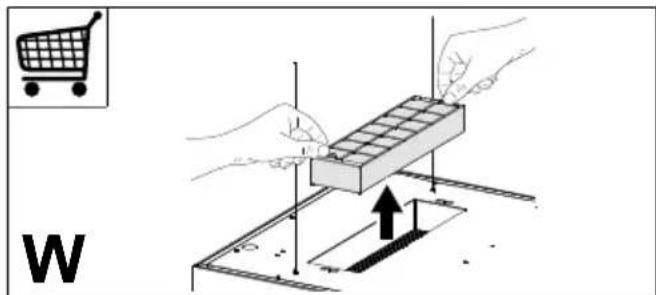 BLAUPUNKT 5SL92500 - Regeneration procedure: - 1