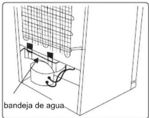 bandeja de agua