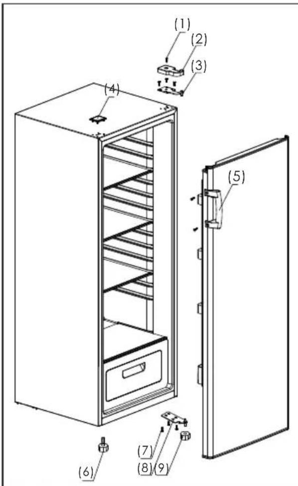 AYA AFM2205X - DOOR REVERSE - 1