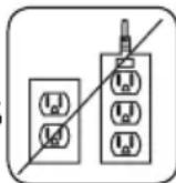 AYA ALF6122 - RISQUE de blessure mortelle d'à la présence d'un courant électrique - 1