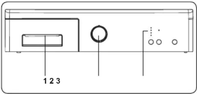 AYA ALF6122 - Présentation du bandeau de commandes - 1