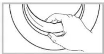 AYA ALFS8514NE - Nettoyage du joint de porte et le hublot - 1