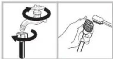 AYA ALFS8514NE - Nettoyage du filtre dans le robinet - 1