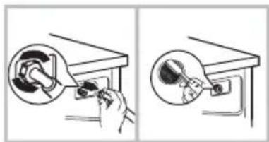 AYA ALFS8514NE - Nettoyage du filtre à l'intérieur de la machine à laver - 1