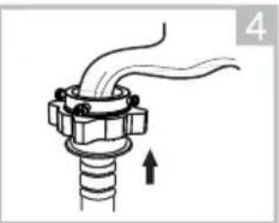 AYA ALFS8514NE - Connection between ordinary tap and inlet hose - 4