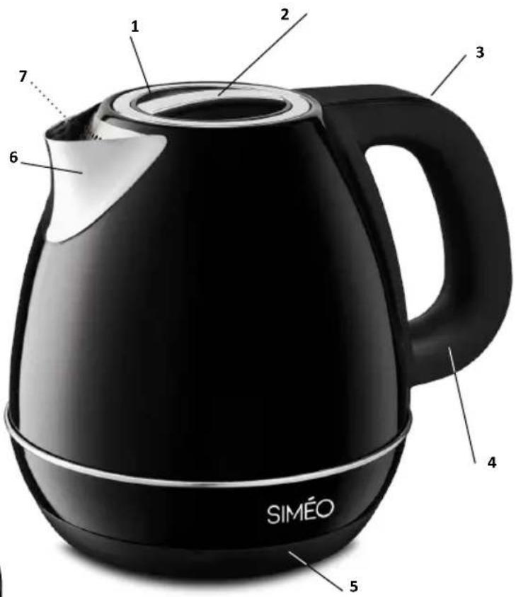 SIMEO BVI172 - Descriptif technique - 2