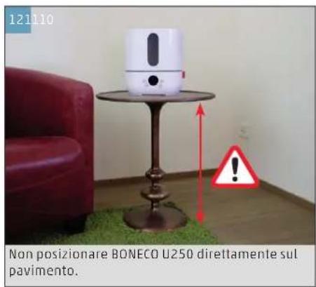 BONECO U250 - MESSA IN FUNZIONE E SPEGNIMENTO - 12