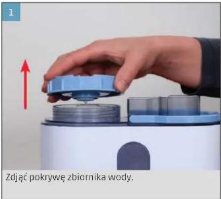 BONECO U250 - URUCHAMIANIE I WYŁACZANIE - 1