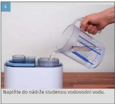 BONECO U250 - UVEDENI DO PROVOZU A VYPNUTI - 4