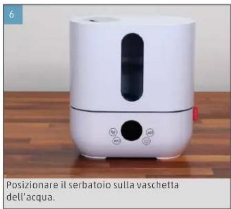 BONECO U250 - MESSA IN FUNZIONE E SPEGNIMENTO - 6