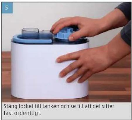 BONECO U250 - IDRIFTTAGNING OCH AVSTÄNGNING - 5