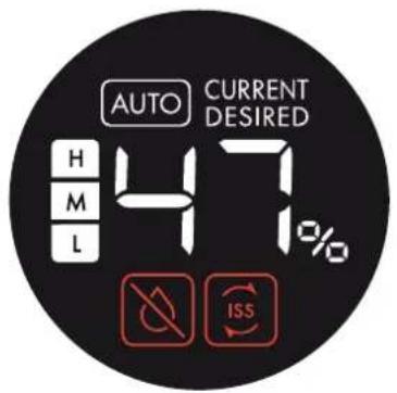 BONECO U250 - INDICATORS ON THE DISPLAY - 1