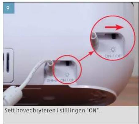 BONECO U250 - TA I BRUK OG SLÅ AV APPARATET - 9