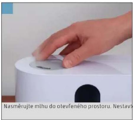 BONECO U250 - UVEDENI DO PROVOZU A VYPNUTI - 11