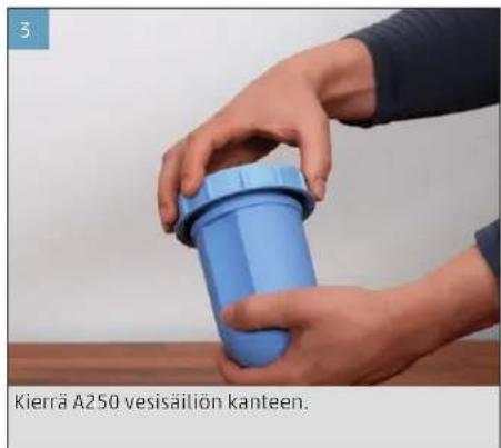 BONECO U250 - KÄYTTÖNOTTO JA KYTKEMINEN POIS PÄLTA - 3