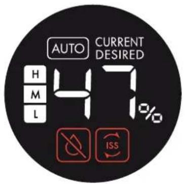 BONECO U250 - INDICACIONES EN LA PANTALLA - 1