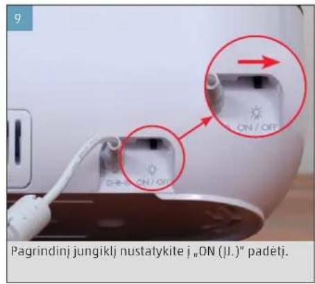 BONECO U250 - EKSPLOATAVIMO PRADZIA IR ISJUNGIMAS - 9