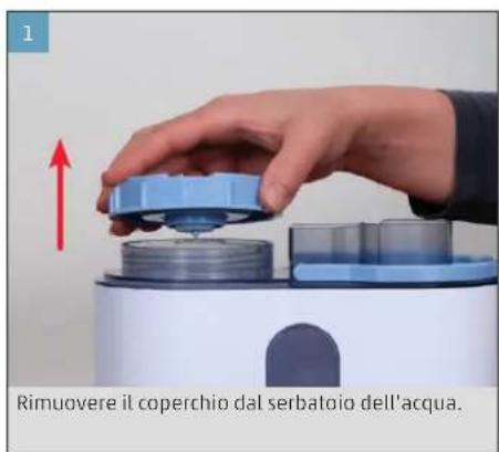 BONECO U250 - MESSA IN FUNZIONE E SPEGNIMENTO - 1