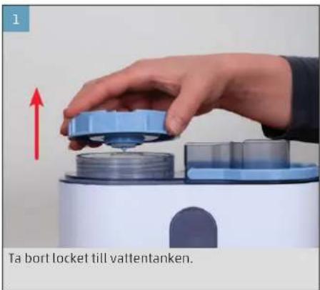 BONECO U250 - IDRIFTTAGNING OCH AVSTÄNGNING - 1