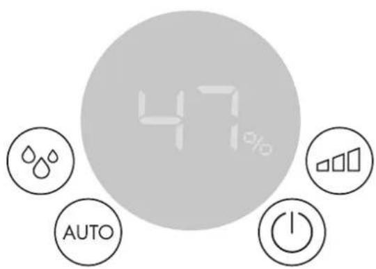 BONECO U250 - TASTATUR PÄ APPARAT - 1
