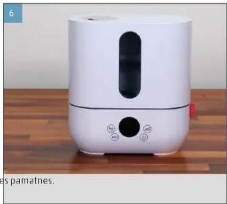 BONECO U250 - EKSPLUATACIJAS SAKSANA UN IERICES IZSLEGSANA - 6