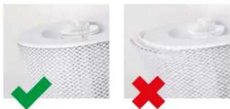 BONECO W300 - INFORMAZIONI SUL FELTRO PER EVAPORATORE AW200 - 1