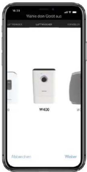 BONECO W400 - ИНФОРМАЦИЯ О ПРИЛОЖЕНИИ ВОНЕСО - 1