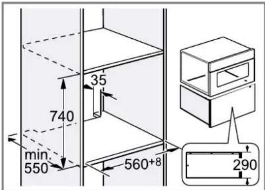 GAGGENAU WS462112 - Montage dans un élément - 3